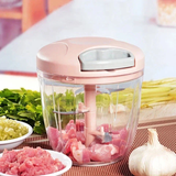 Hachoir Et Mixeur Manuel Portable Pour Oignon, Ail, Tomate